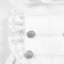 PUNK RAVE Chemise 'Vampyr' Blanche -ALCHEMY GOTHIC shop chemise vampyr blanche 10