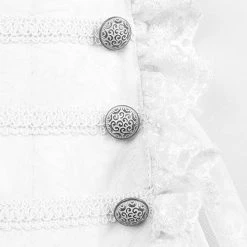 PUNK RAVE Chemise 'Vampyr' Blanche -ALCHEMY GOTHIC shop chemise vampyr blanche 14