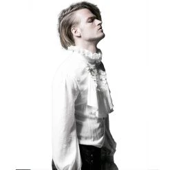 PUNK RAVE Chemise 'Vampyr' Blanche -ALCHEMY GOTHIC shop chemise vampyr blanche 4