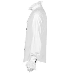 PUNK RAVE Chemise Victorienne 'Asmodeus' Blanche -ALCHEMY GOTHIC shop chemise victorienne asmodeus blanche 13