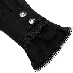 PUNK RAVE Chemise Victorienne 'Asmodeus' Noire -ALCHEMY GOTHIC shop chemise victorienne asmodeus noire 14