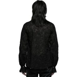 PUNK RAVE Chemise Victorienne 'Gothic Noble' Noire -ALCHEMY GOTHIC shop chemise victorienne gothic noble noire 2