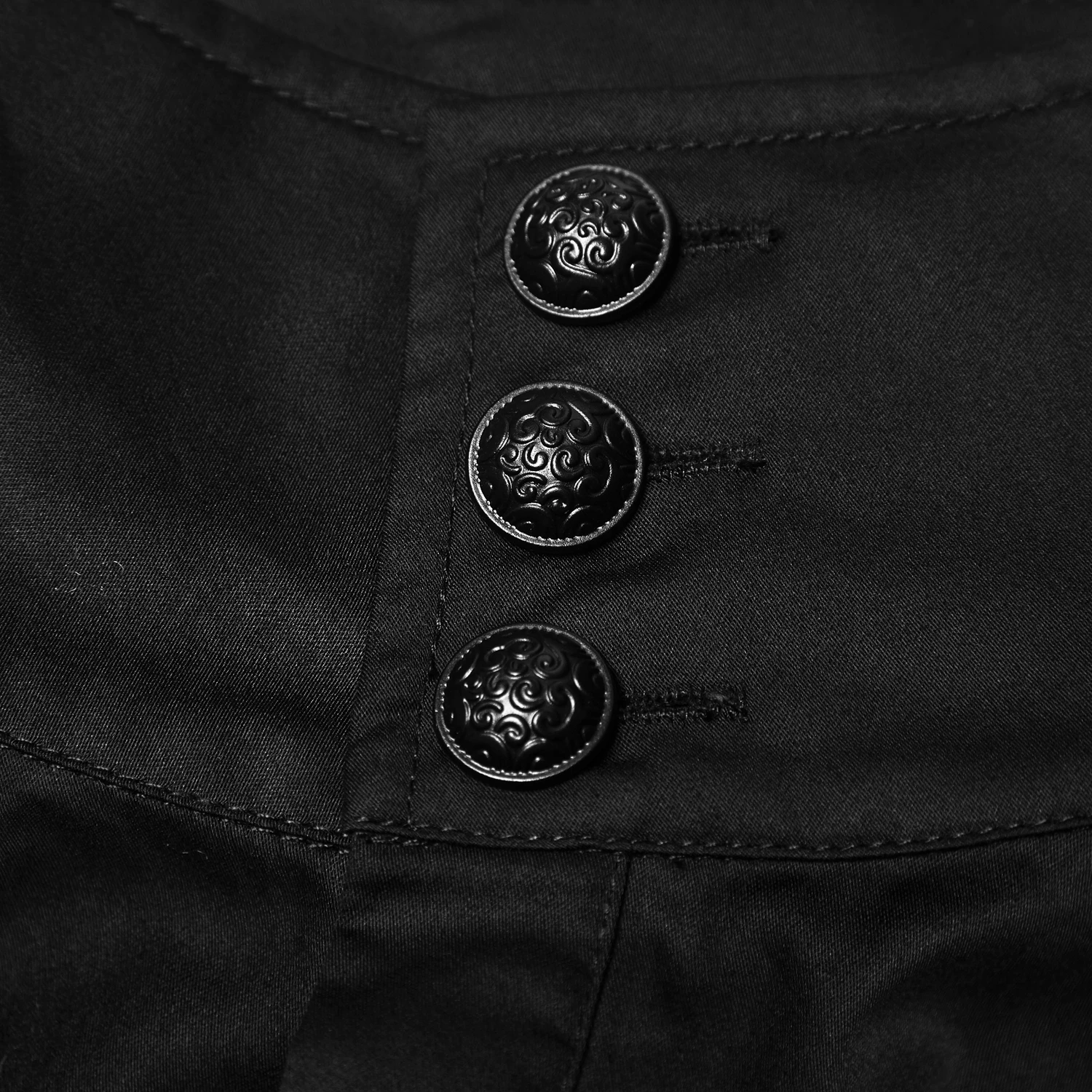 PUNK RAVE Chemise 'Viserion' Noire 14 PUNK RAVE Chemise 'Viserion' Noire – Image 12