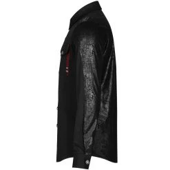 PUNK RAVE Chemise 'Wolfram' Noire -ALCHEMY GOTHIC shop chemise wolfram noire 15