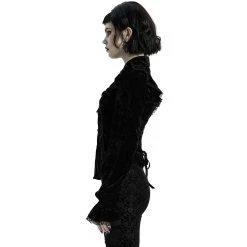 PUNK RAVE Chemisier 'Gothic Retro' Noir -ALCHEMY GOTHIC shop chemisier gothic retro noir 9