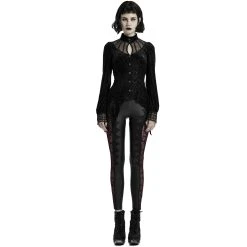 PUNK RAVE Chemisier 'Hecate' Noir -ALCHEMY GOTHIC shop chemisier hecate noir 12