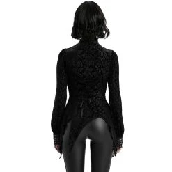 PUNK RAVE Chemisier 'Hecate' Noir -ALCHEMY GOTHIC shop chemisier hecate noir 2