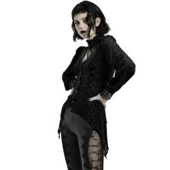PUNK RAVE Chemisier 'Hecate' Noir -ALCHEMY GOTHIC shop chemisier hecate noir 4