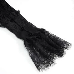 DEVIL FASHION Chemisier 'Lavinia' Noir 34 DEVIL FASHION Chemisier 'Lavinia' Noir -ALCHEMY GOTHIC shop chemisier lavinia noir 15