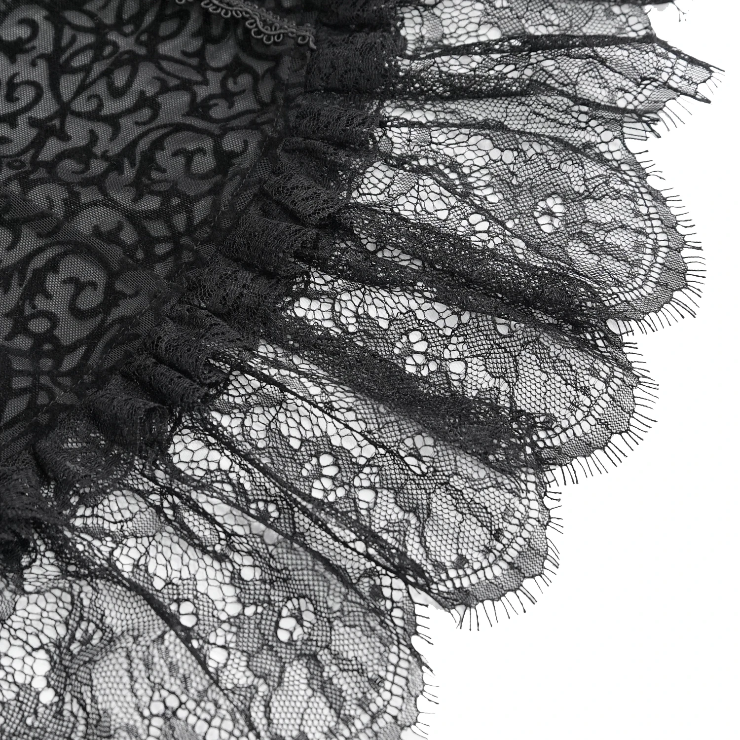 DEVIL FASHION Chemisier 'Lavinia' Noir 19 DEVIL FASHION Chemisier 'Lavinia' Noir – Image 17