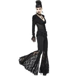 DEVIL FASHION Chemisier 'Lavinia' Noir 28 DEVIL FASHION Chemisier 'Lavinia' Noir -ALCHEMY GOTHIC shop chemisier lavinia noir 9