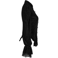 PUNK RAVE Chemisier 'Maeve' Noir -ALCHEMY GOTHIC shop chemisier maeve noir 8