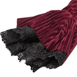 PUNK RAVE Chemisier 'Maeve' Rouge -ALCHEMY GOTHIC shop chemisier maeve rouge 12