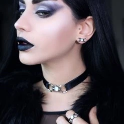 ALCHEMY GOTHIC Choker 'Triple Goddess' 7 ALCHEMY GOTHIC Choker 'Triple Goddess' -ALCHEMY GOTHIC shop choker triple goddess 2