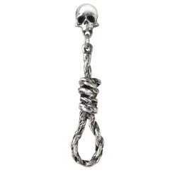 Alchemy Metal-Wear Clou D'Oreille 'Hangmans Noose'