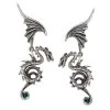 ALCHEMY GOTHIC Clous D'Oreilles 'Bestia Regalis' -ALCHEMY GOTHIC shop clous d oreilles bestia regalis