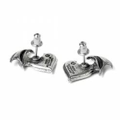 ALCHEMY GOTHIC Clous D'Oreilles 'BlackSoul' -ALCHEMY GOTHIC shop clous d oreilles blacksoul 2