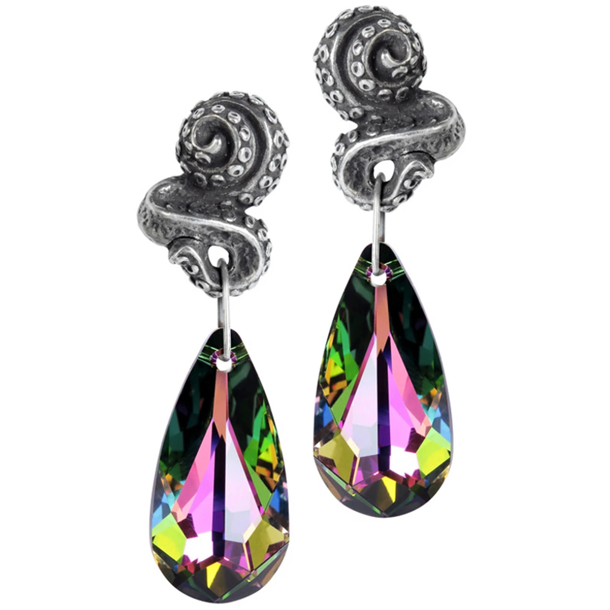 ALCHEMY GOTHIC Clous D'Oreilles 'Kraken' 3 ALCHEMY GOTHIC Clous D'Oreilles 'Kraken'