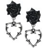 ALCHEMY GOTHIC Clous D'Oreilles 'Wounded Love' 2 ALCHEMY GOTHIC Clous D'Oreilles 'Wounded Love' -ALCHEMY GOTHIC shop clous d oreilles wounded love