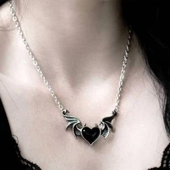 ALCHEMY GOTHIC Collier 'Blacksoul' -ALCHEMY GOTHIC shop collier blacksoul 1 2