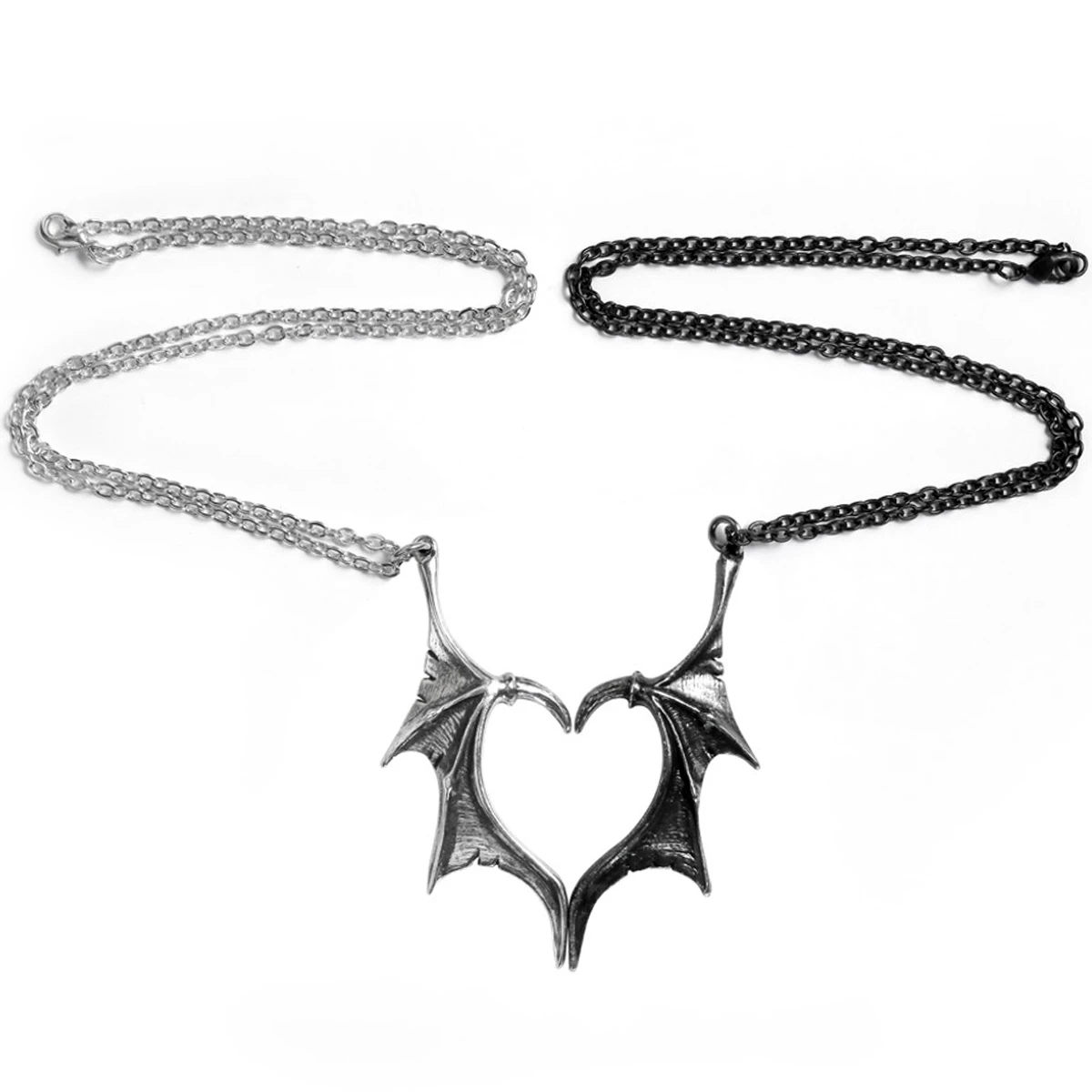 ALCHEMY GOTHIC Collier Couple/Amitié 'Darkling Heart' 4 ALCHEMY GOTHIC Collier Couple/Amitié 'Darkling Heart' – Image 2