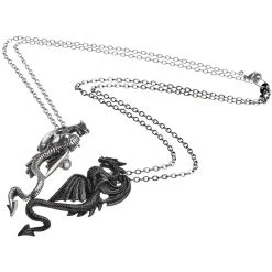 ALCHEMY GOTHIC Collier Couple/Amitié 'Draconic Tryst' -ALCHEMY GOTHIC shop collier coupleamitie draconic tryst 2
