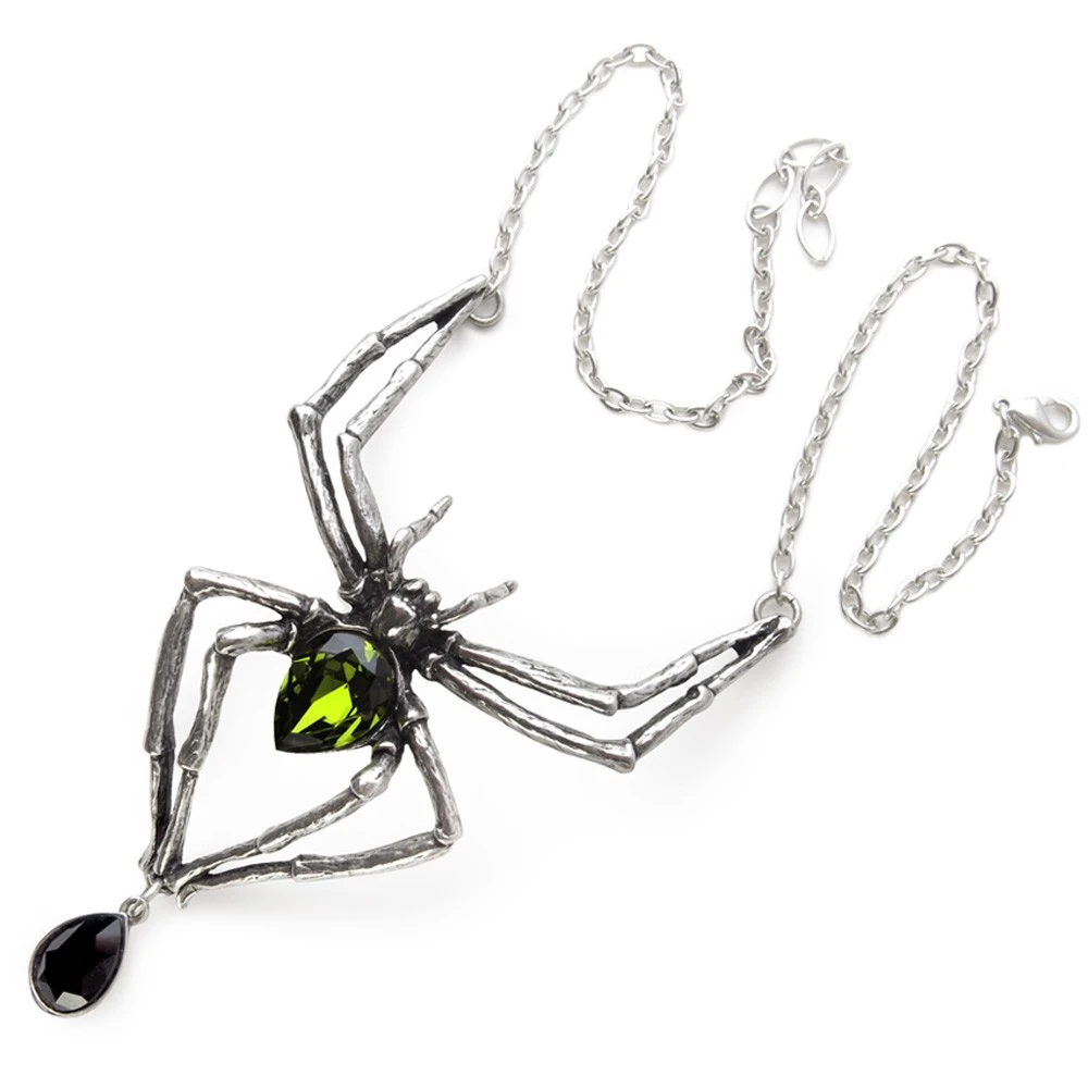 ALCHEMY GOTHIC Collier 'Emerald Venom' 5 ALCHEMY GOTHIC Collier 'Emerald Venom' – Image 3