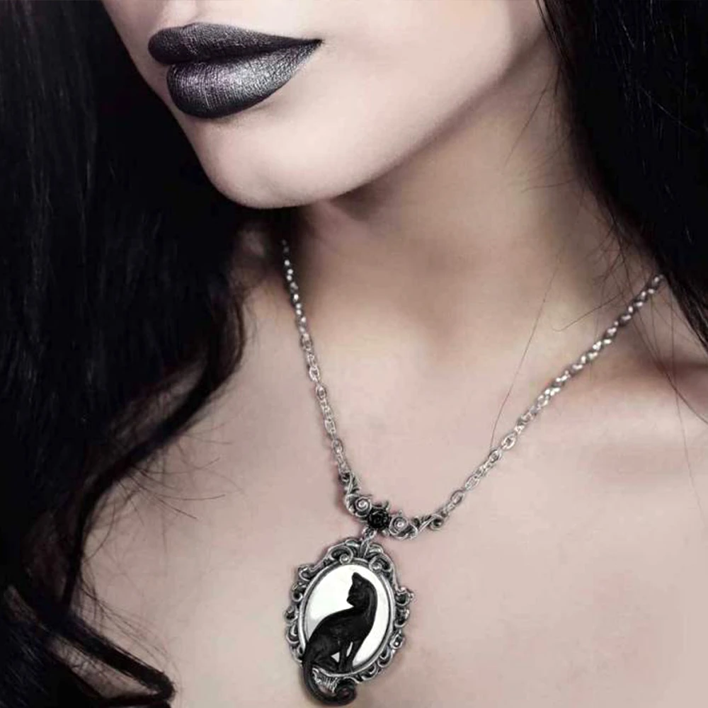 ALCHEMY GOTHIC Collier 'Feline Felicity' 5 ALCHEMY GOTHIC Collier 'Feline Felicity' – Image 3