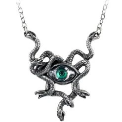 ALCHEMY GOTHIC Collier 'Gorgon's Eye'