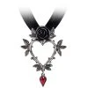 ALCHEMY GOTHIC Collier 'Guirlande D'Amour' -ALCHEMY GOTHIC shop collier guirlande d amour