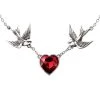 ALCHEMY GOTHIC Collier 'Swallow Heart' -ALCHEMY GOTHIC shop collier swallow heart