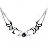 ALCHEMY GOTHIC Collier 'Tres Lunae' -ALCHEMY GOTHIC shop collier tres lunae