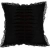 PUNK RAVE Coussin Décoratif 'Ribcage' Noir Et Rouge -ALCHEMY GOTHIC shop coussin decoratif ribcage noir et rouge