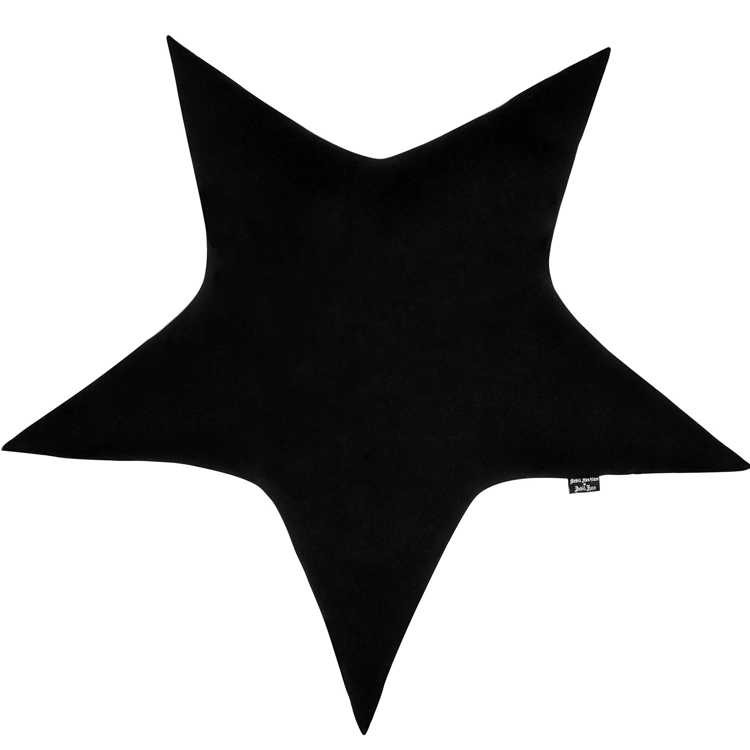 DEVIL FASHION Coussin Pentagramme Imprimé 'Baphomet' Noir 4 DEVIL FASHION Coussin Pentagramme Imprimé 'Baphomet' Noir – Image 2