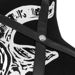 DEVIL FASHION Coussin Pentagramme Imprimé 'Baphomet' Noir 16 DEVIL FASHION Coussin Pentagramme Imprimé 'Baphomet' Noir -ALCHEMY GOTHIC shop coussin pentagramme imprime baphomet noir 4