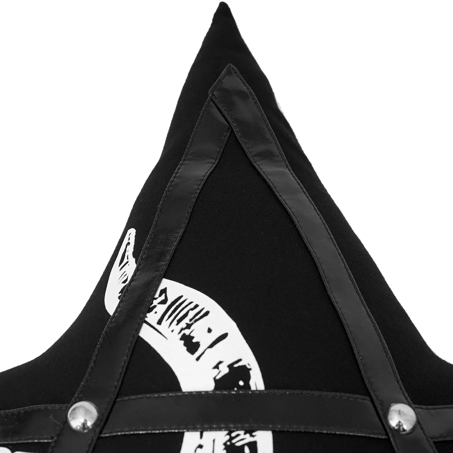DEVIL FASHION Coussin Pentagramme Imprimé 'Baphomet' Noir 8 DEVIL FASHION Coussin Pentagramme Imprimé 'Baphomet' Noir – Image 6
