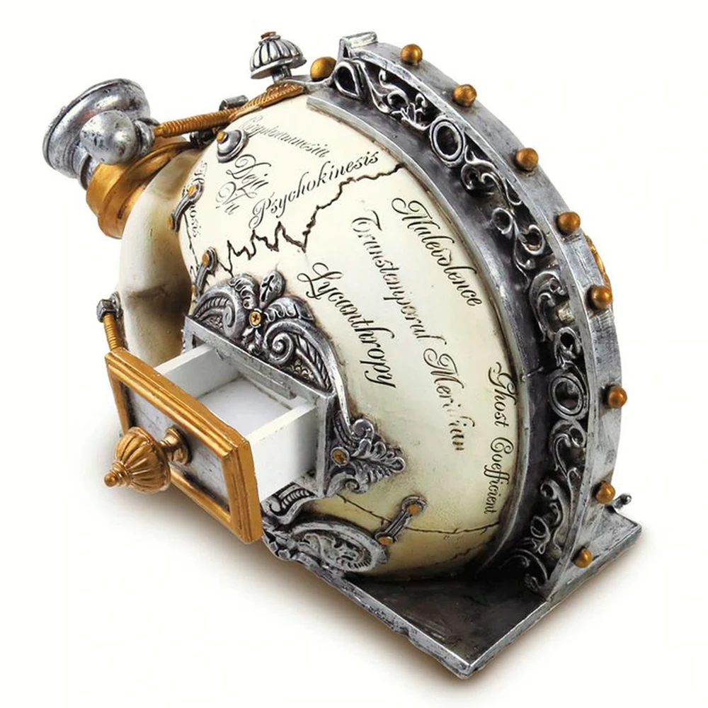 The Vault By Alchemy Crâne En Résine 'Erasmus Darwin's Steam-Cerebrum' 6 The Vault By Alchemy Crâne En Résine 'Erasmus Darwin's Steam-Cerebrum' – Image 4