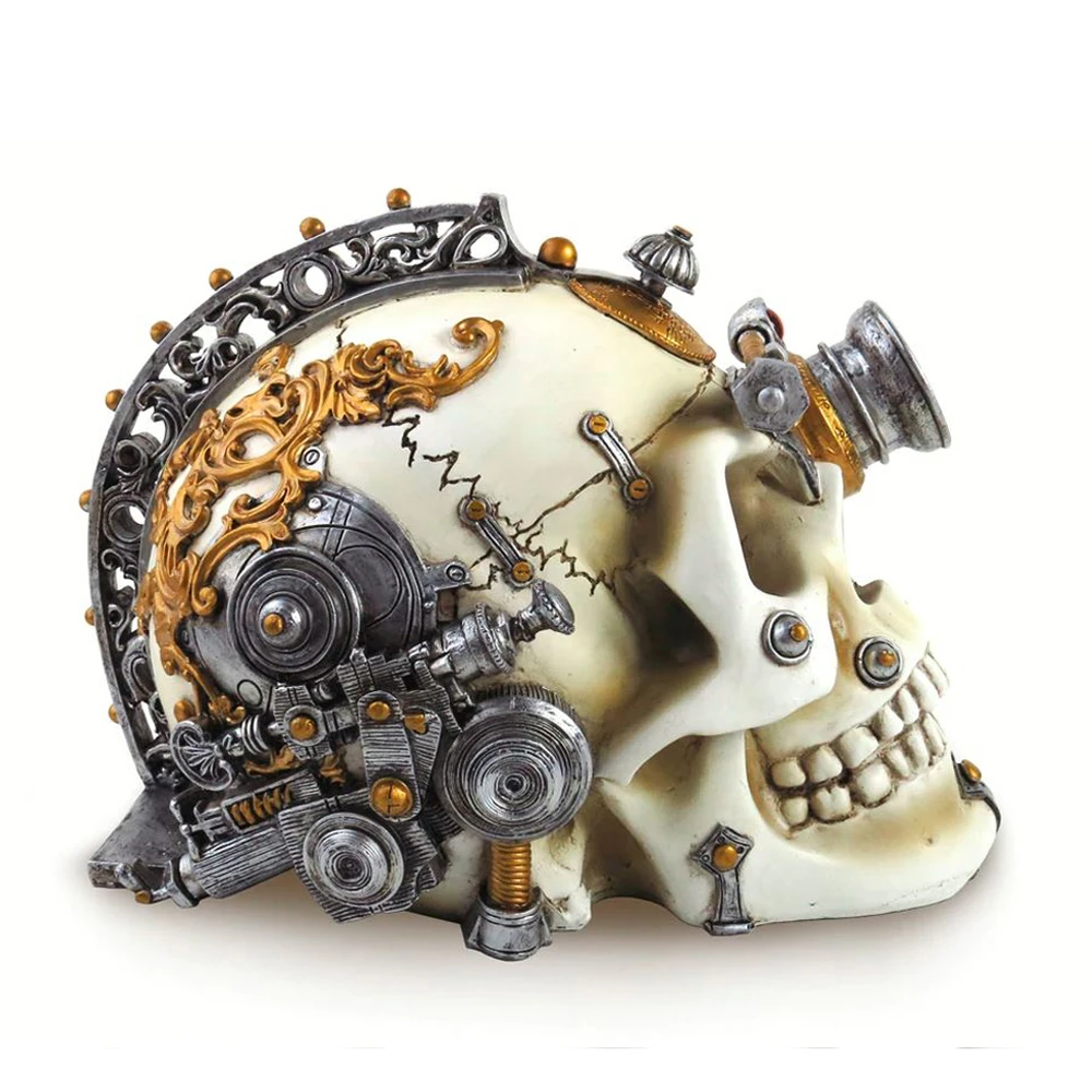 The Vault By Alchemy Crâne En Résine 'Erasmus Darwin's Steam-Cerebrum' 8 The Vault By Alchemy Crâne En Résine 'Erasmus Darwin's Steam-Cerebrum' – Image 6