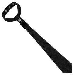 PUNK RAVE Cravate 'Punk Stylish' Noire