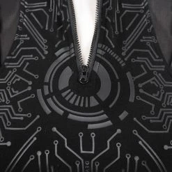 DEVIL FASHION Crop Top 'Cyber Game' Noir à Manches Longues -ALCHEMY GOTHIC shop crop top cyber game noir a manches longues 15