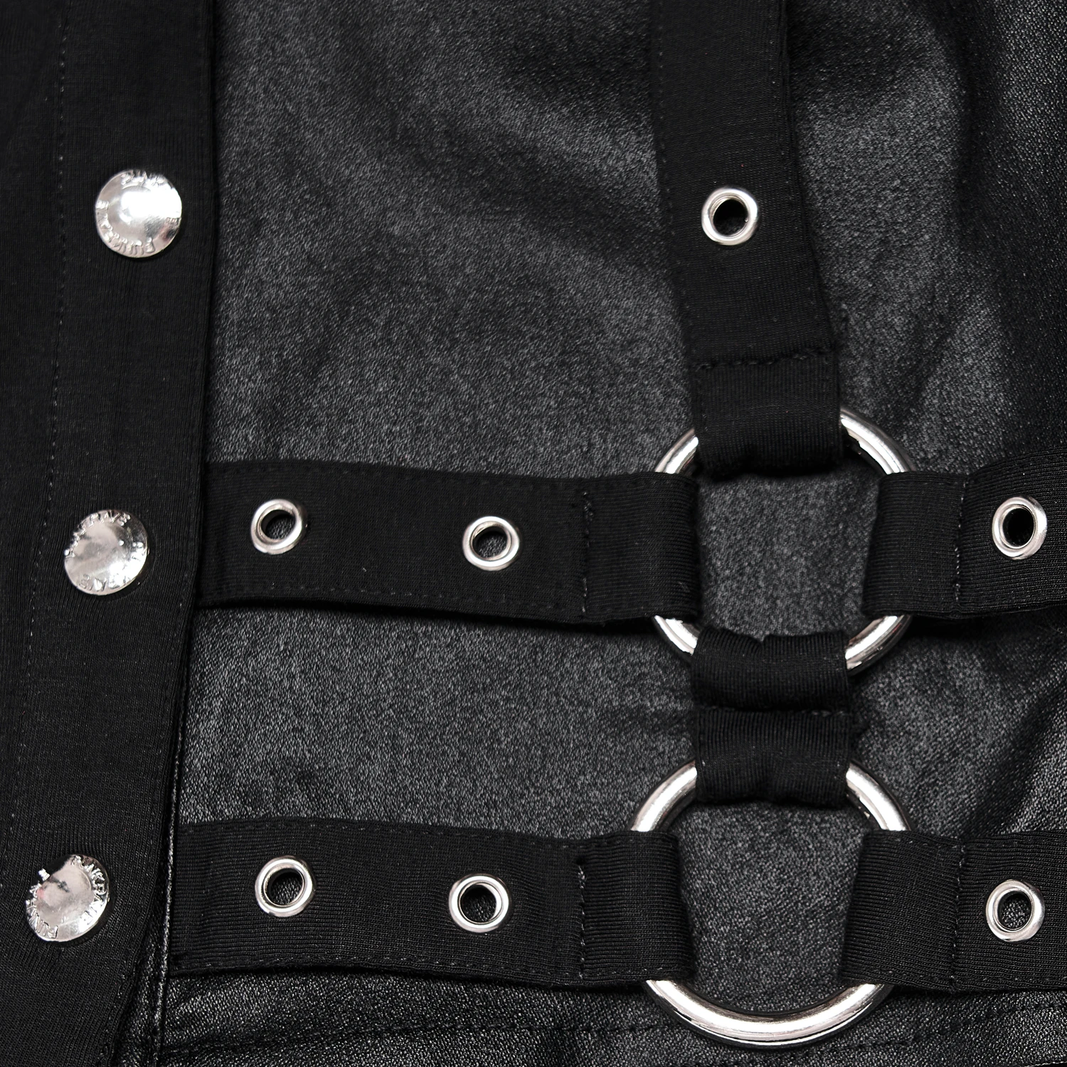 PUNK RAVE Crop Top 'Lamia' Noir 12 PUNK RAVE Crop Top 'Lamia' Noir – Image 10