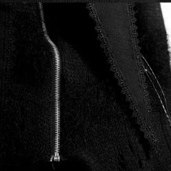 PUNK RAVE Echarpe à Capuche 'Hellebore' Noire -ALCHEMY GOTHIC shop echarpe a capuche hellebore noire 16