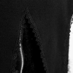 PUNK RAVE Echarpe à Capuche 'Hellebore' Noire -ALCHEMY GOTHIC shop echarpe a capuche hellebore noire 17