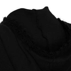 PUNK RAVE Echarpe à Capuche 'Hellebore' Noire -ALCHEMY GOTHIC shop echarpe a capuche hellebore noire 18