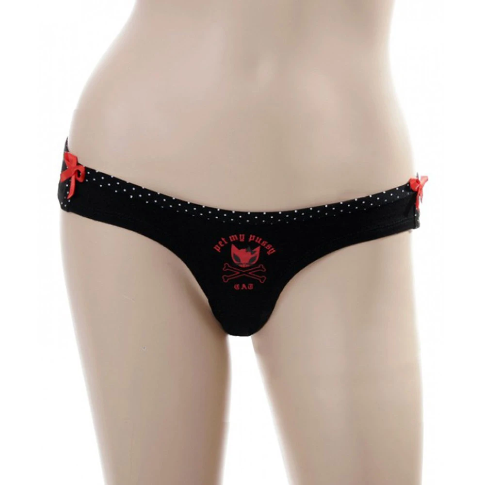 QUEEN OF DARKNESS Ensemble De Lingerie Noire 'Pet My Pussy' à Pois... 4 QUEEN OF DARKNESS Ensemble De Lingerie Noire 'Pet My Pussy' à Pois... – Image 2