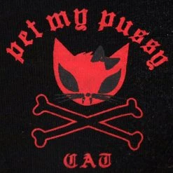 QUEEN OF DARKNESS Ensemble De Lingerie Noire 'Pet My Pussy' à Pois... 7 QUEEN OF DARKNESS Ensemble De Lingerie Noire 'Pet My Pussy' à Pois... -ALCHEMY GOTHIC shop ensemble de lingerie noire pet my pussy a pois avec petits noeuds rouges 2