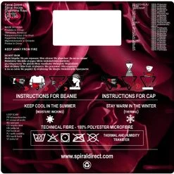 Spiral Direct Foulard Multifonctions 'Blood Rose' Noir -ALCHEMY GOTHIC shop foulard multifonctions blood rose noir 5