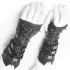 PUNK RAVE Gants Gothiques Pour Hommes 'Assassin's Creed' Avec... -ALCHEMY GOTHIC shop gants gothiques pour hommes assassin s creed avec boucles et spikes