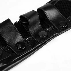 PUNK RAVE Gants Gothiques Pour Hommes 'Predator' Avec Boucles... -ALCHEMY GOTHIC shop gants gothiques pour hommes predator avec boucles et spikes 3