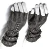 PUNK RAVE Gants 'Mad Max' Gris -ALCHEMY GOTHIC shop gants mad max gris